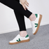 [GIRLS GOOB] Women's Lace Up Casual Comfort Sneakers, Classic Fashion Shoes, Synthetic Leather - Made in KOREA